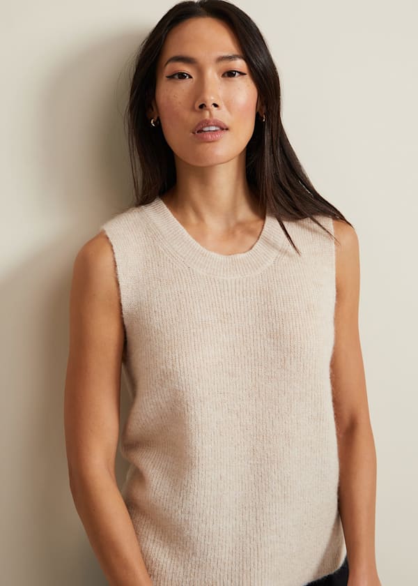 Daniella Mohair Knitted Tank