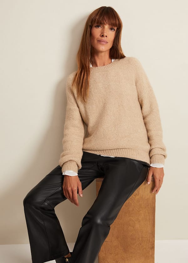 Wool knitwear sale discount