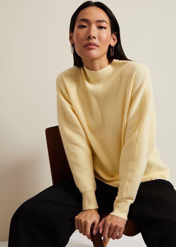 Hannah Funnel Neck Jumper