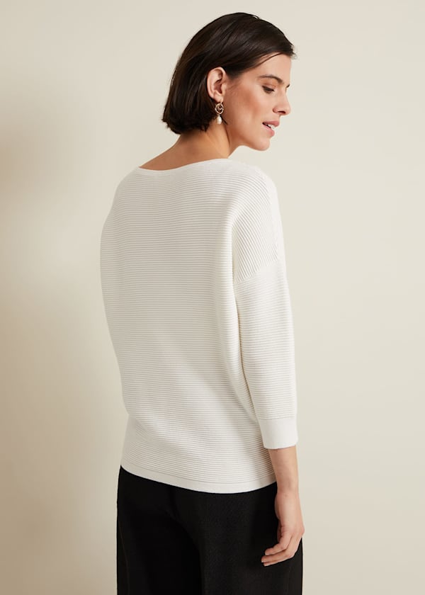 Nellie Ripple Stitch Jumper