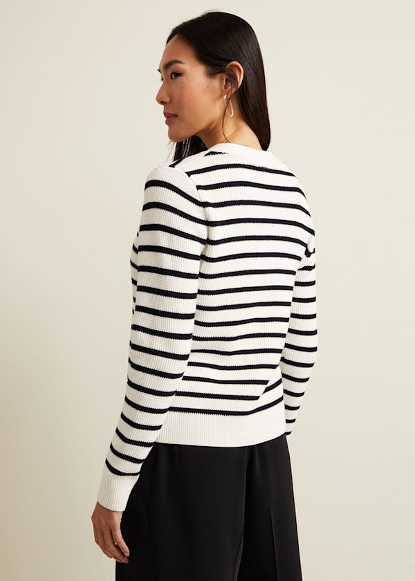 Chloe Stripe Cardigan
