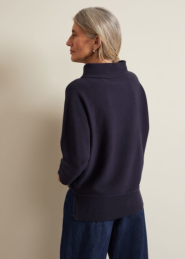 Salima Funnel Neck Jumper