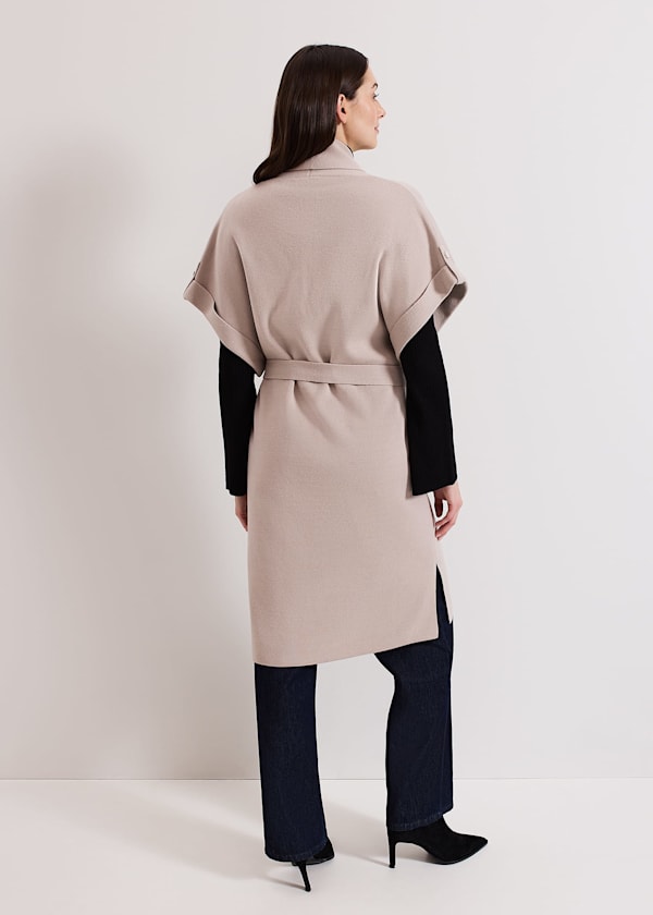 Wendy Shawl Collar Knit Gilet
