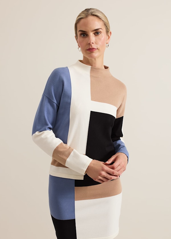 Kamila Colourblock Jumper