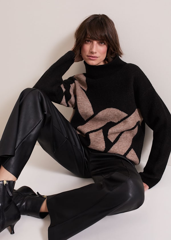 Cleo Chain Chunky Jumper