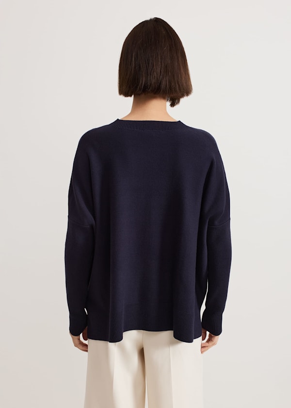 Kara Square Boxy Knit Top
