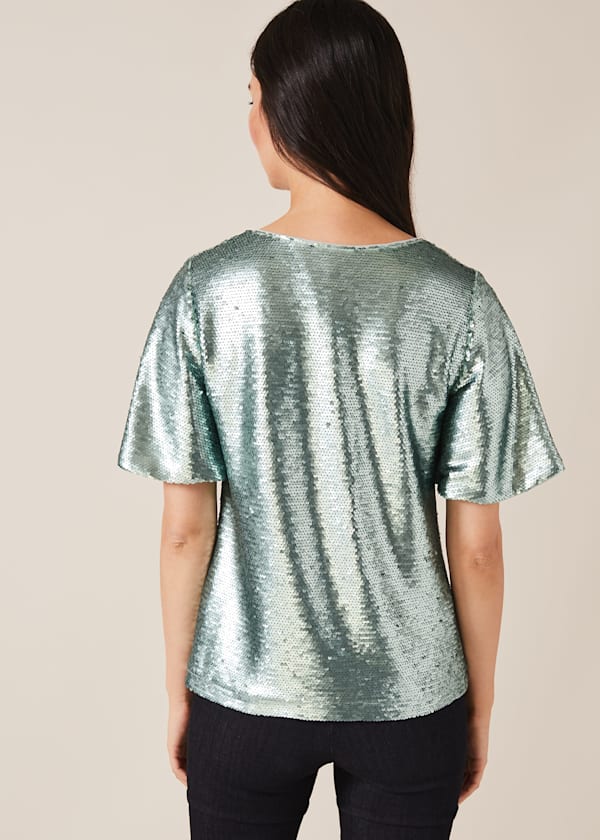 Adara Sequin Blouse