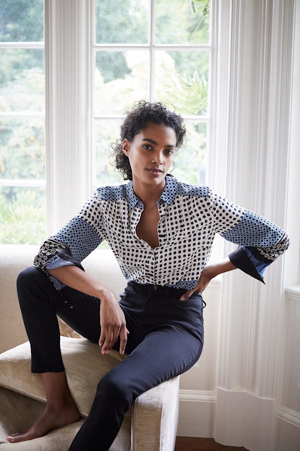 Wren Spot Print Blouse