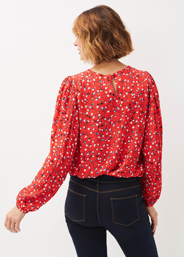 Alexandra Ditsy Floral Print Blouse