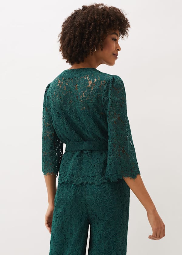 Aliza Lace Co-Ord Top