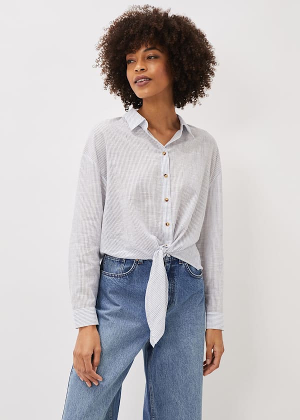 Roka Stripe Blouse