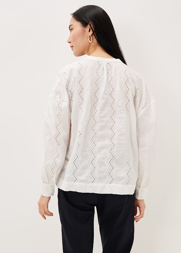 Sienna Broderie Blouse