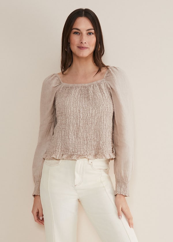 Esty Linen Blouse