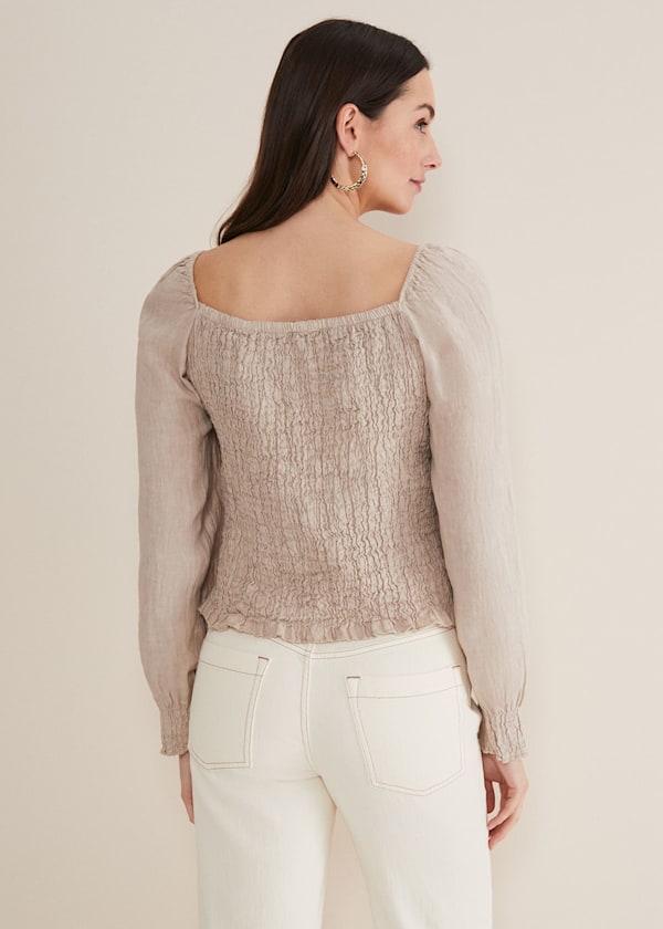 Esty Linen Blouse