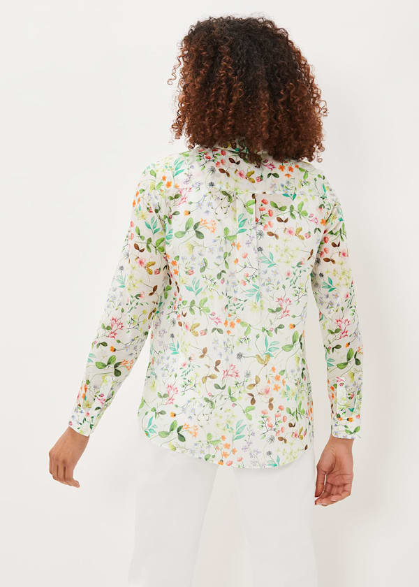 Maddelena Cotton Floral Blouse