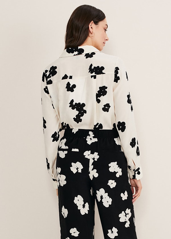 Rae Floral Longline Shirt