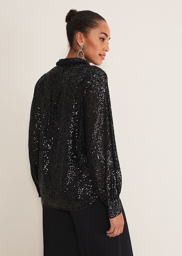 Medora Sequin Shirt