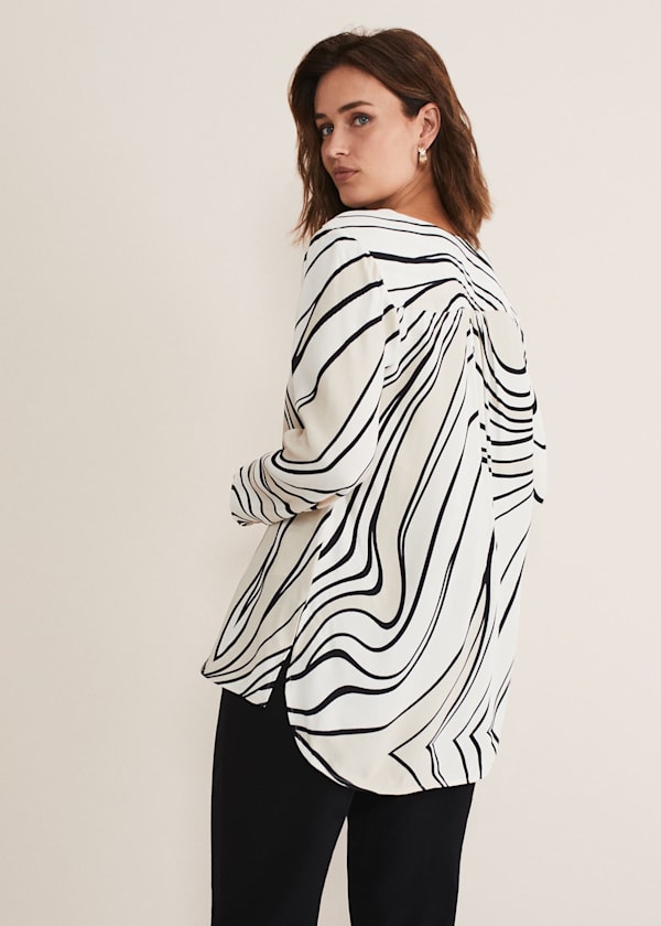 Macie Zip Blouse