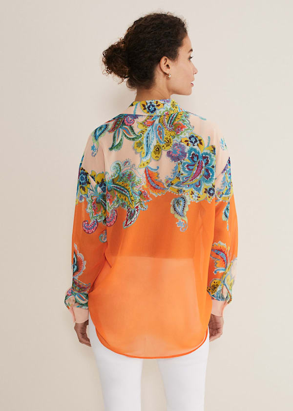 Paisley Placement Shirt
