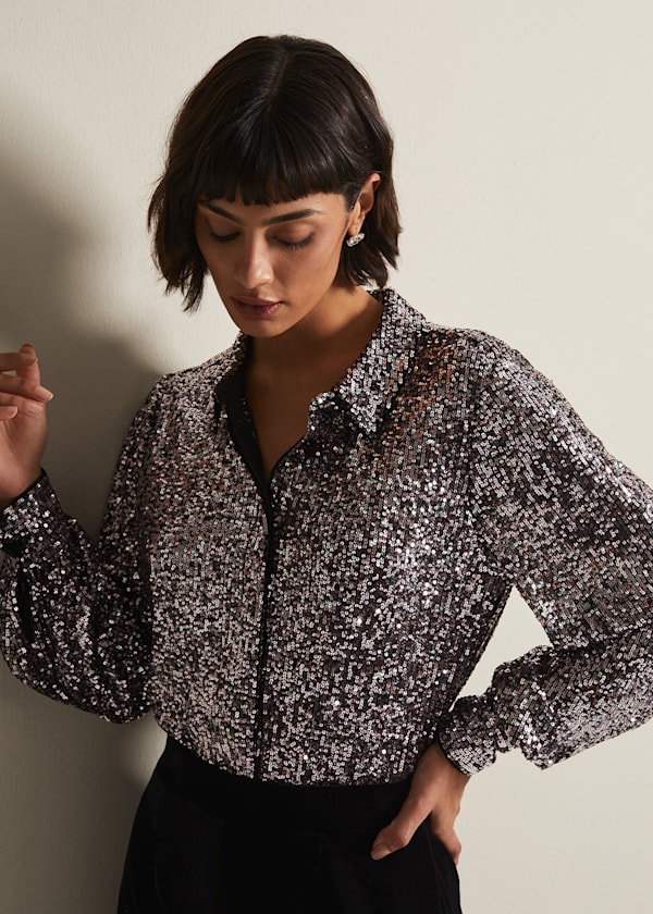 Medora Sequin Shirt