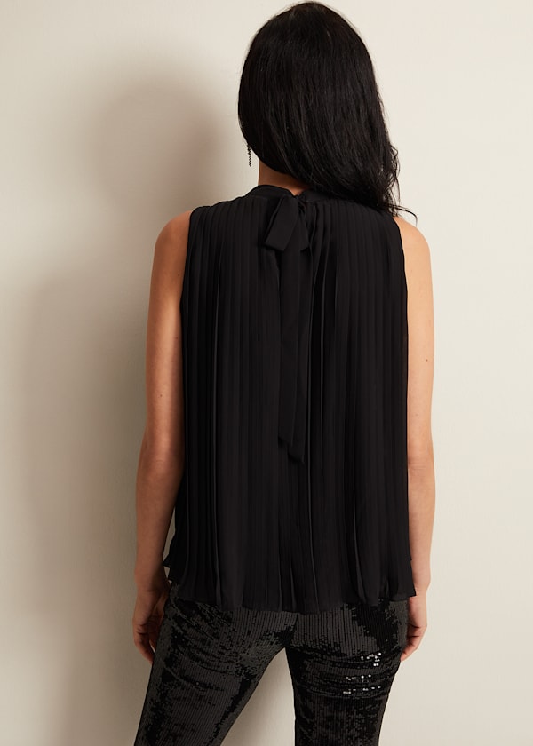 Nina Pleat Blouse