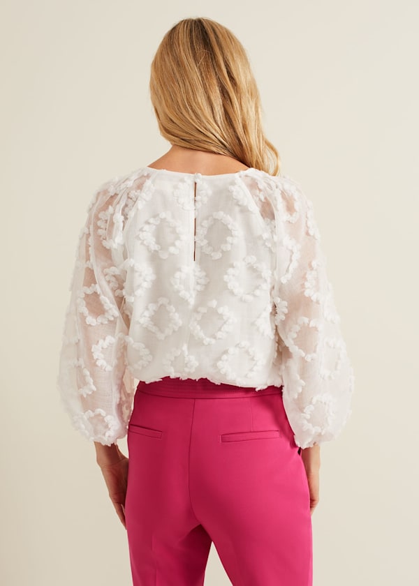 Shayla Textured Blouse