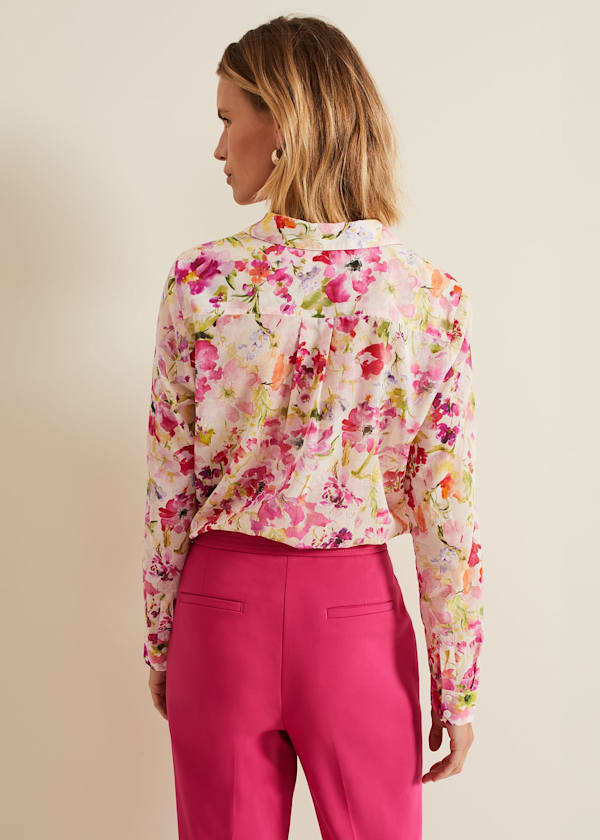 Maddelena Floral Print Shirt
