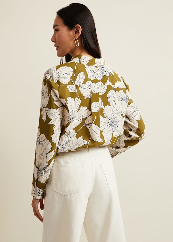 Lena Linear Floral Shirt