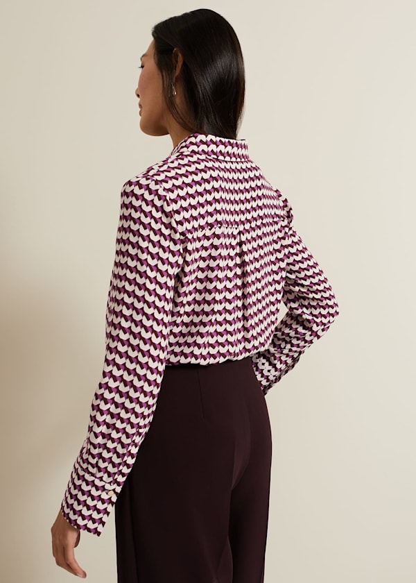 Gina Geo Print Shirt