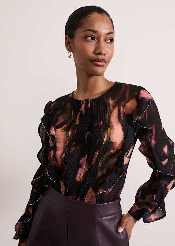Cordelia Ruffle Blouse