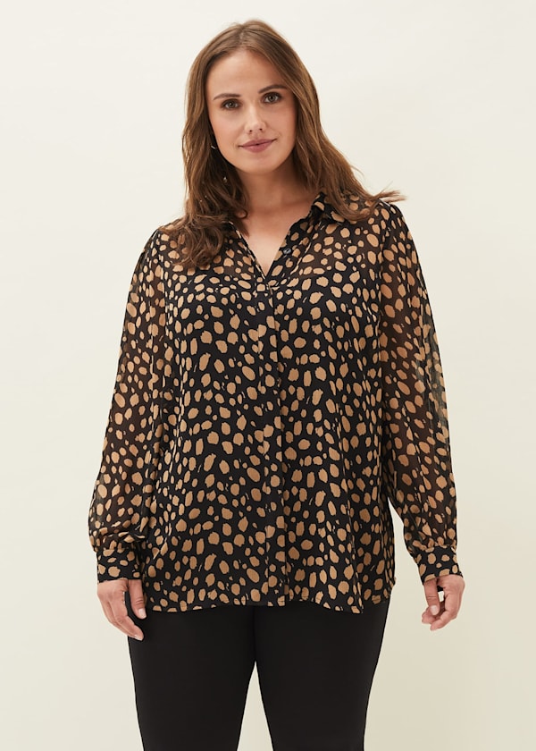 Millie Spot Blouse