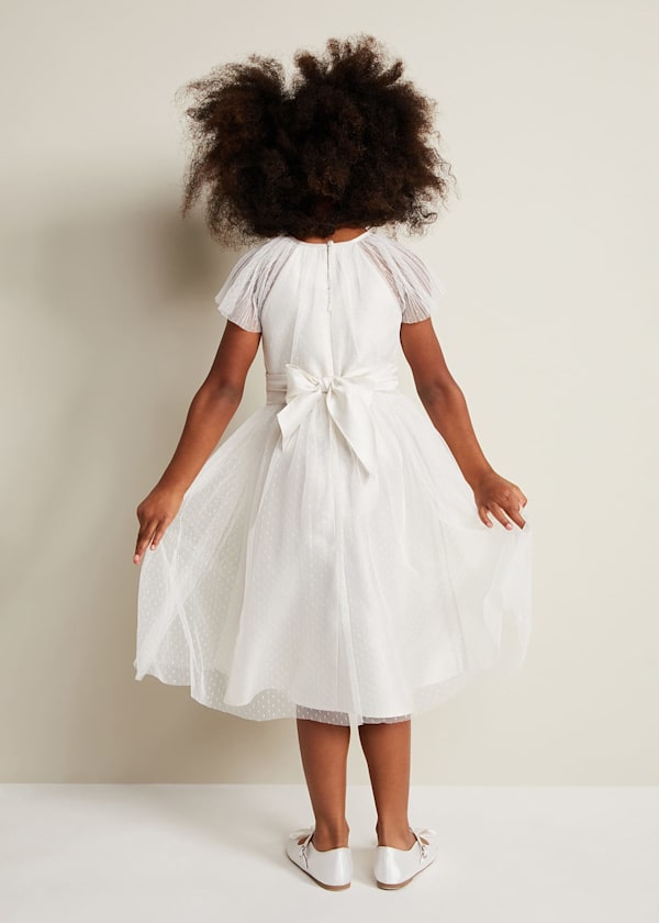 Jasmine Tulle Fit And Flare Dress