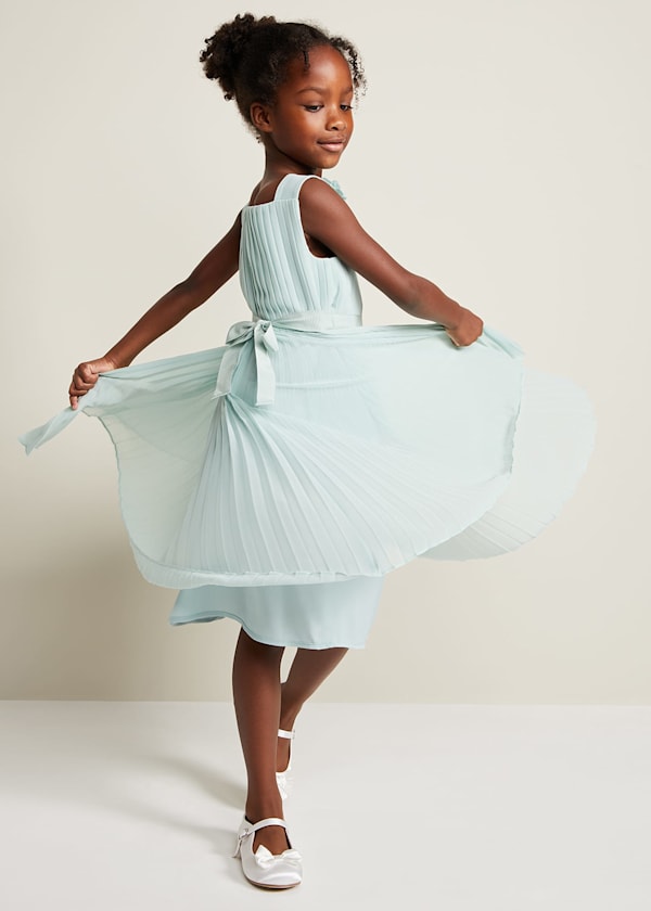 Belle Pleat Dress