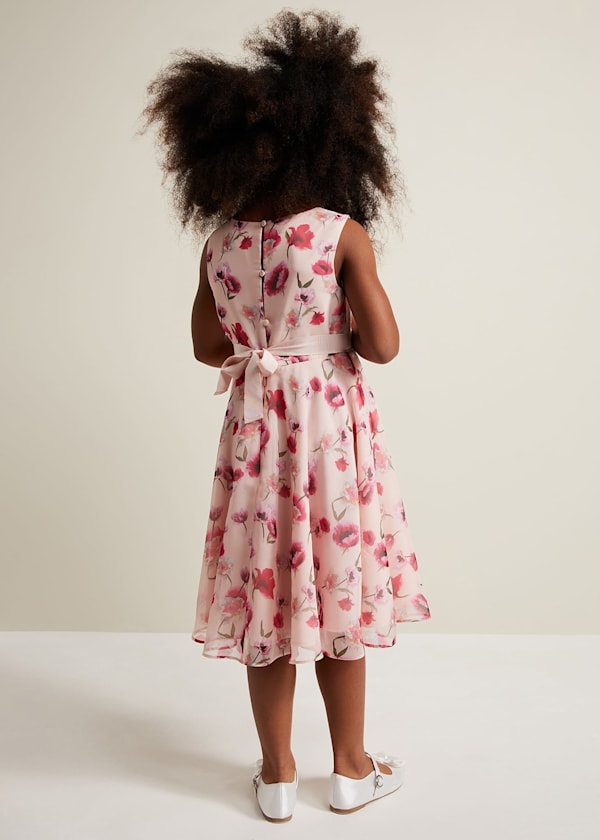 Mirabel Floral Fit And Flare Dress