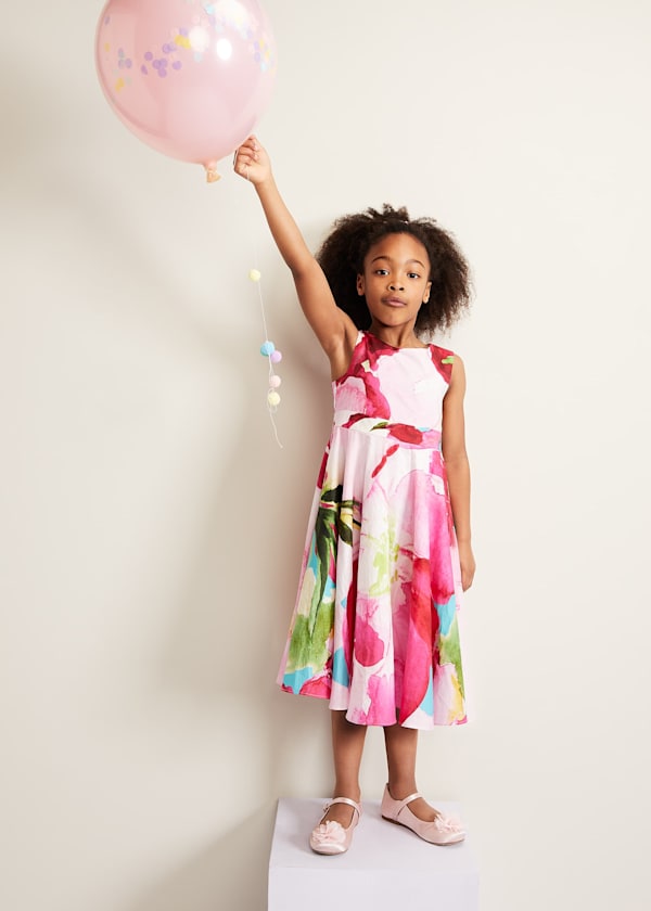 Pink Dresses, Pink Floral Dress