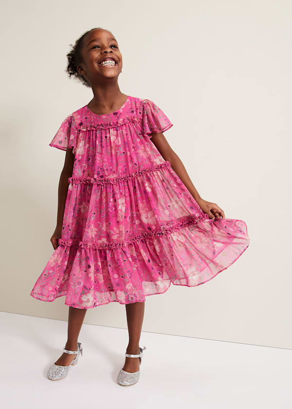 Isabela Floral Smock Dress