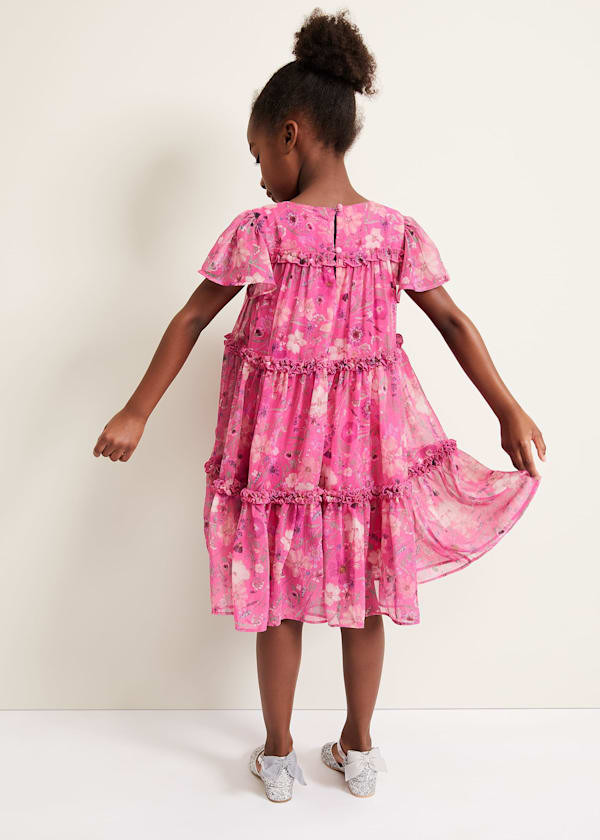 Isabela Floral Smock Dress