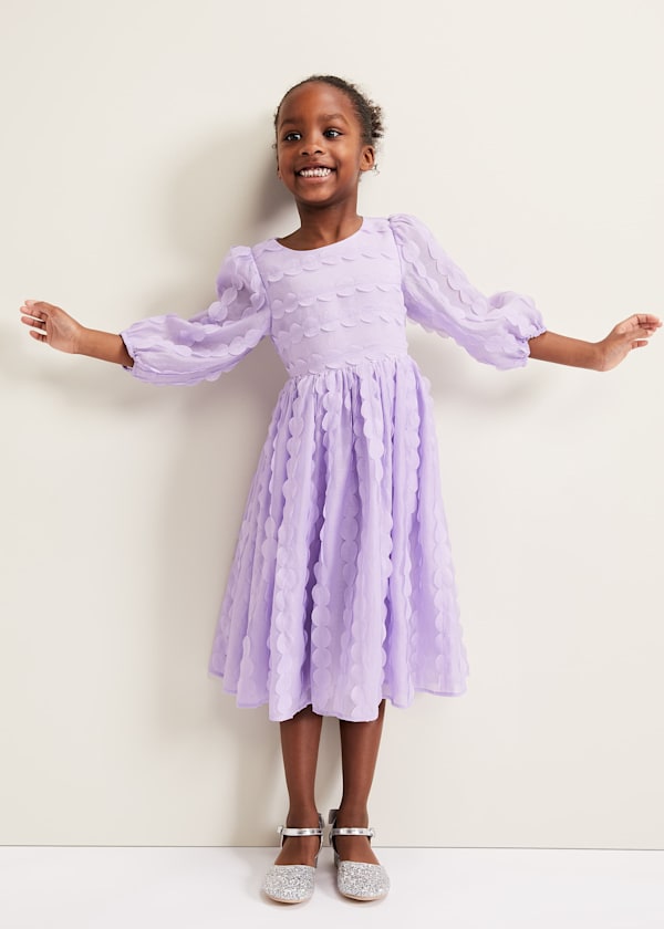 Bailey Textured Smock Dress