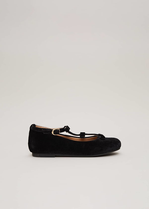 Black Velvet Shoes