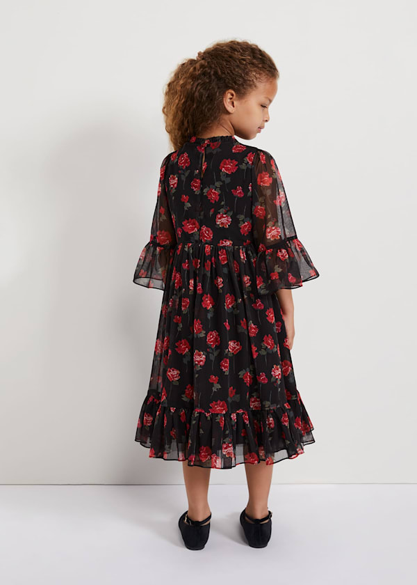 Lela Floral Smock Dress