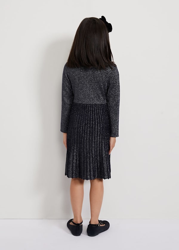 Jessamin Shimmer Fit And Flare Dress