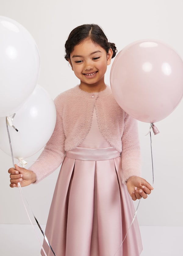 Giselle Antique Rose Fluffy Cover Up