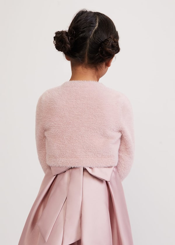 Giselle Antique Rose Fluffy Cover Up