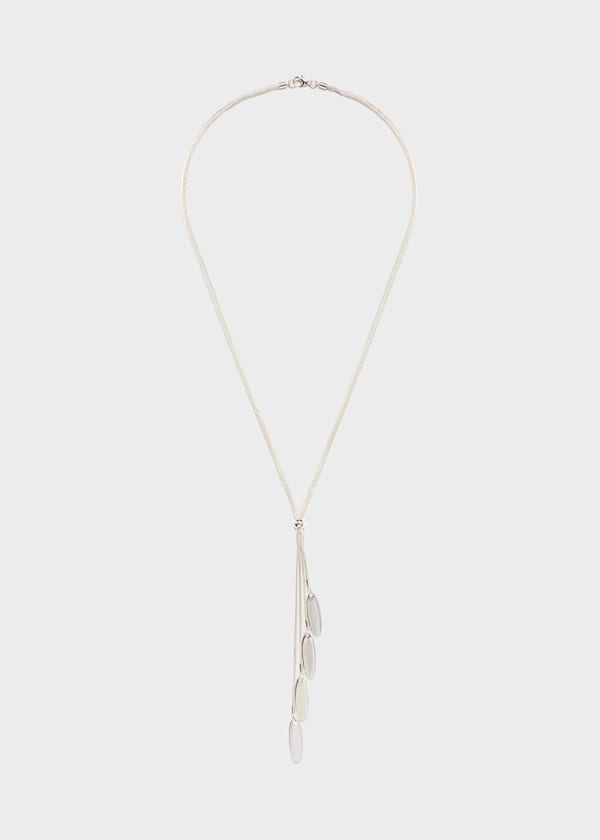 Chelsey Oval Trim Necklace