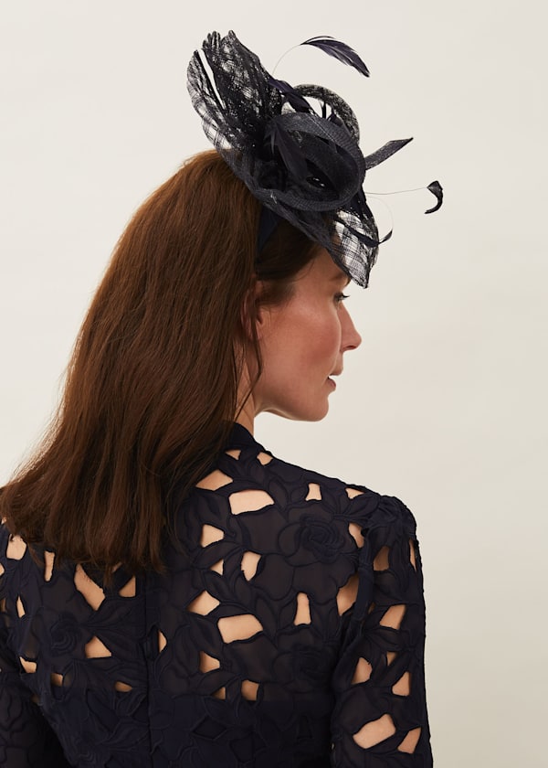 Danna Flower Disc Fascinator