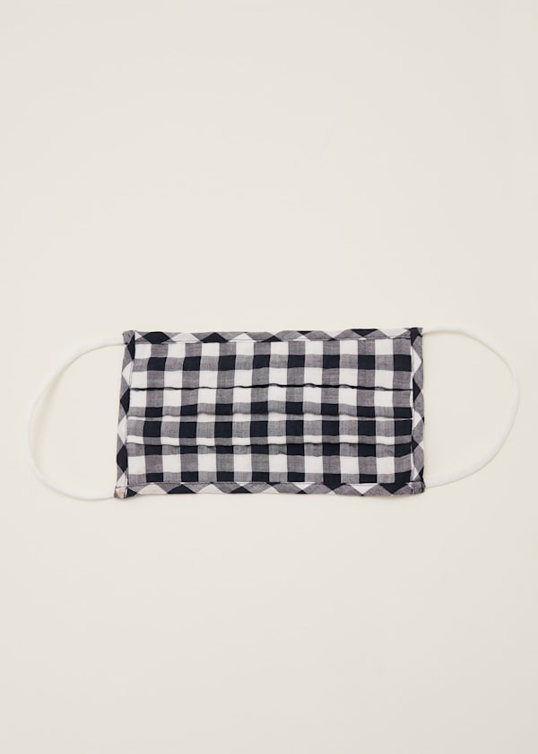 Gingham Face Mask