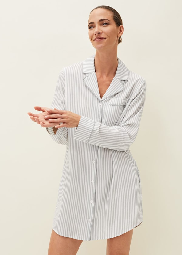 Bobby Stripe Nightshirt