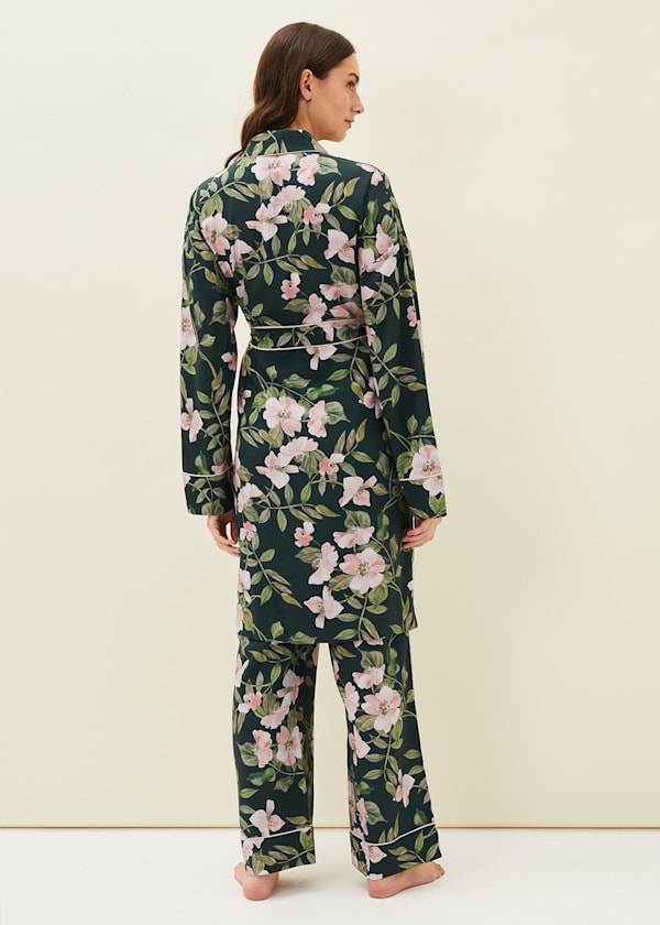 Pina Floral Print Robe