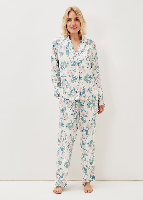 Avarie Chinoiserie Print Pj Set