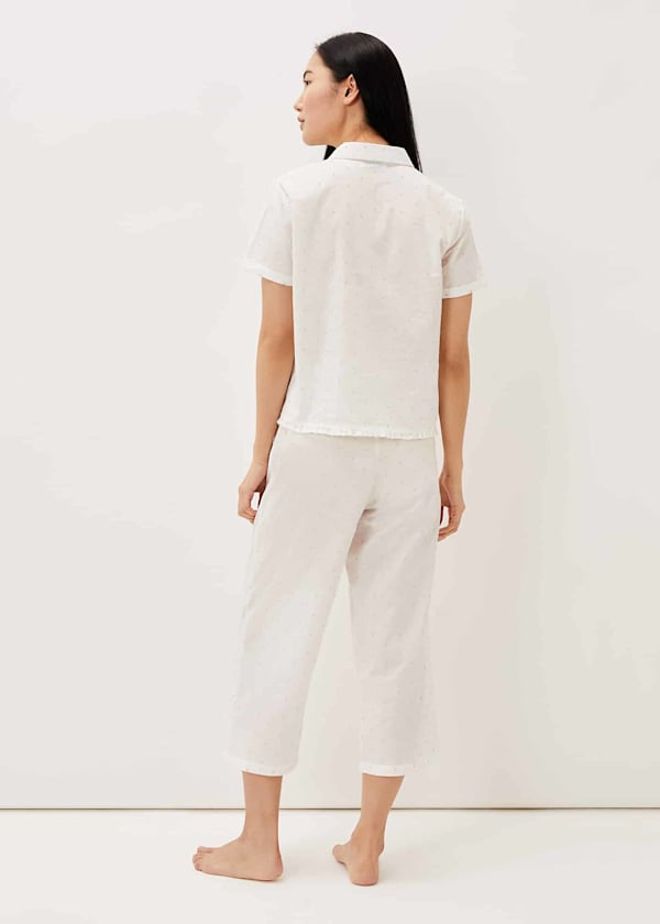 Ashai Dobby Spot Pj Set